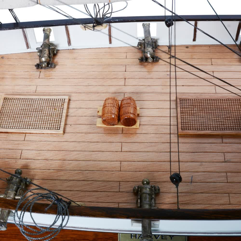 HARVEY MODEL SHIP PAINTED | High-quality | Fully Assembled Wooden Ship Models For Wholesale