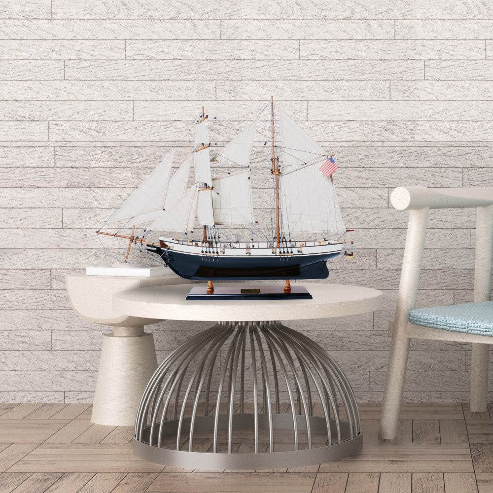 HARVEY MODEL SHIP PAINTED | High-quality | Fully Assembled Wooden Ship Models For Wholesale