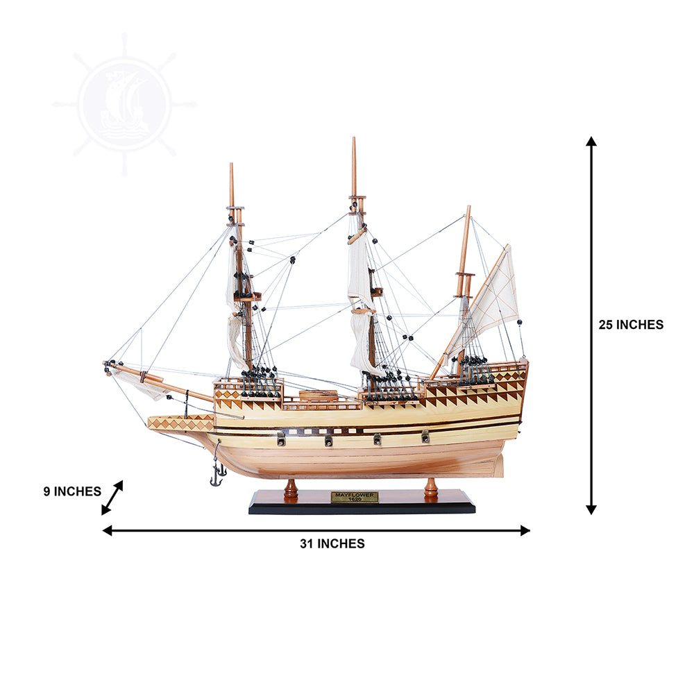 MAYFLOWER SM MODEL SHIP | High-quality | Fully Assembled Wooden Ship Model For Wholesale