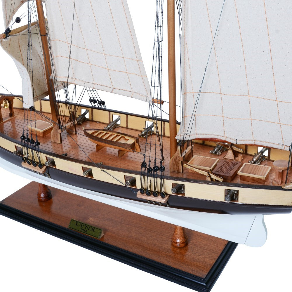 LYNX MODEL SHIP PAINTED | High-quality | Fully Assembled Wooden Ship Models For Wholesale