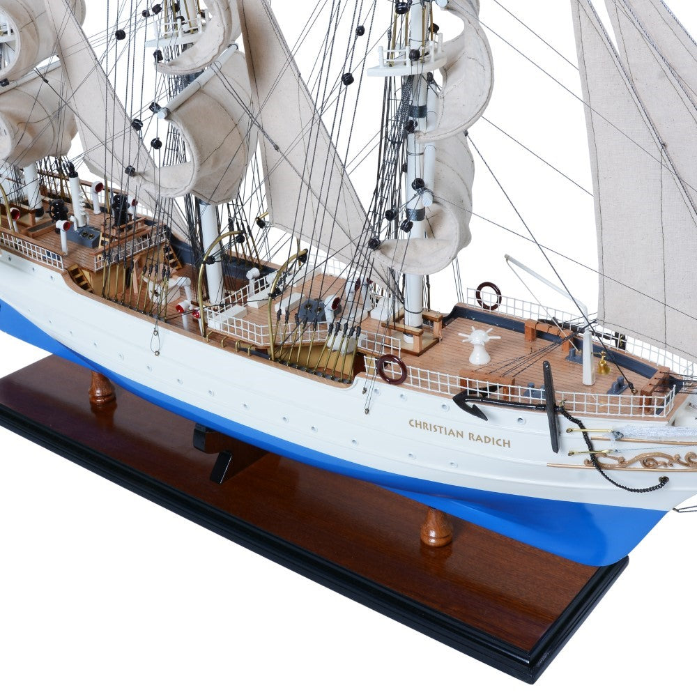 CHRISTIAN RADICH MODEL SHIP | High-quality | Fully Assembled Wooden Ship Models For Wholesale