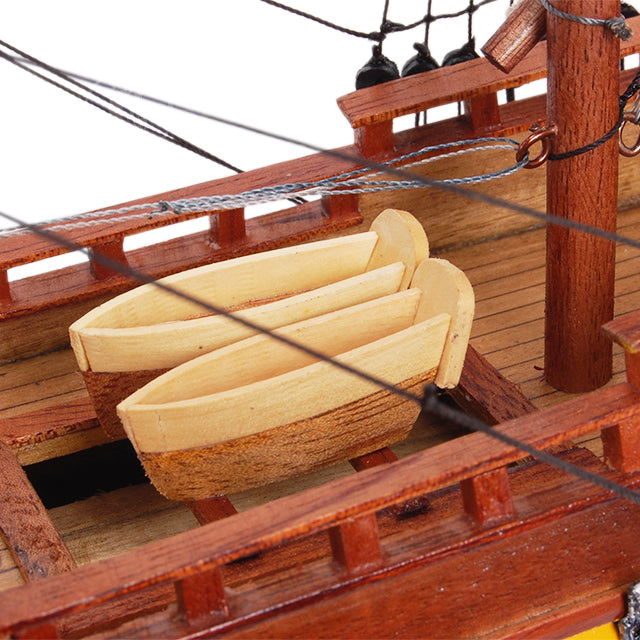 HMS VICTORY PAINTED L45 | High-quality | Fully Assembled Wooden Ship Models For Wholesale