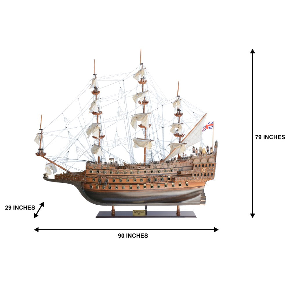 H.M.S. SOVEREIGN OF THE SEAS TALL SHIP MODEL XX LARGE | HIGH-QUALITY
