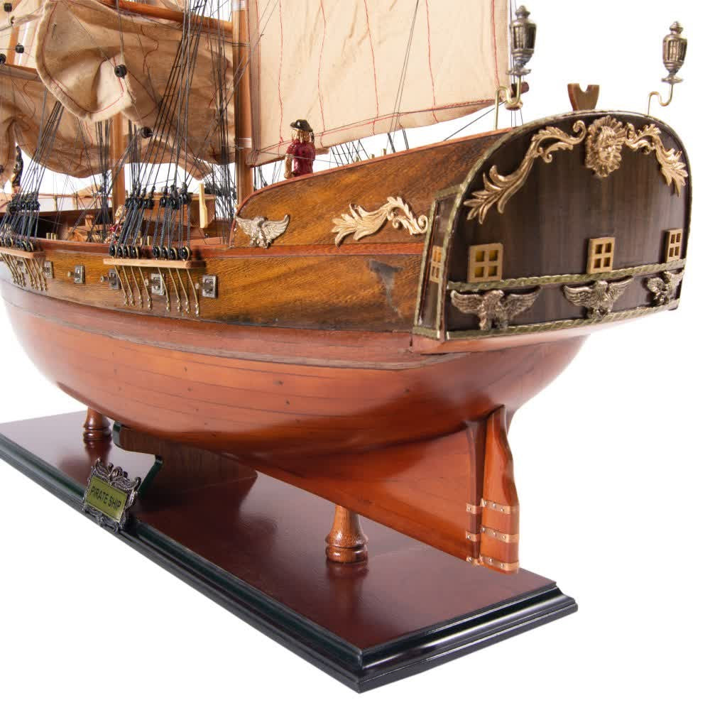 PIRATE SHIP MODEL SHIP EXCLUSIVE EDITION | High-quality | Fully Assembled Wooden Ship Models For Wholesale