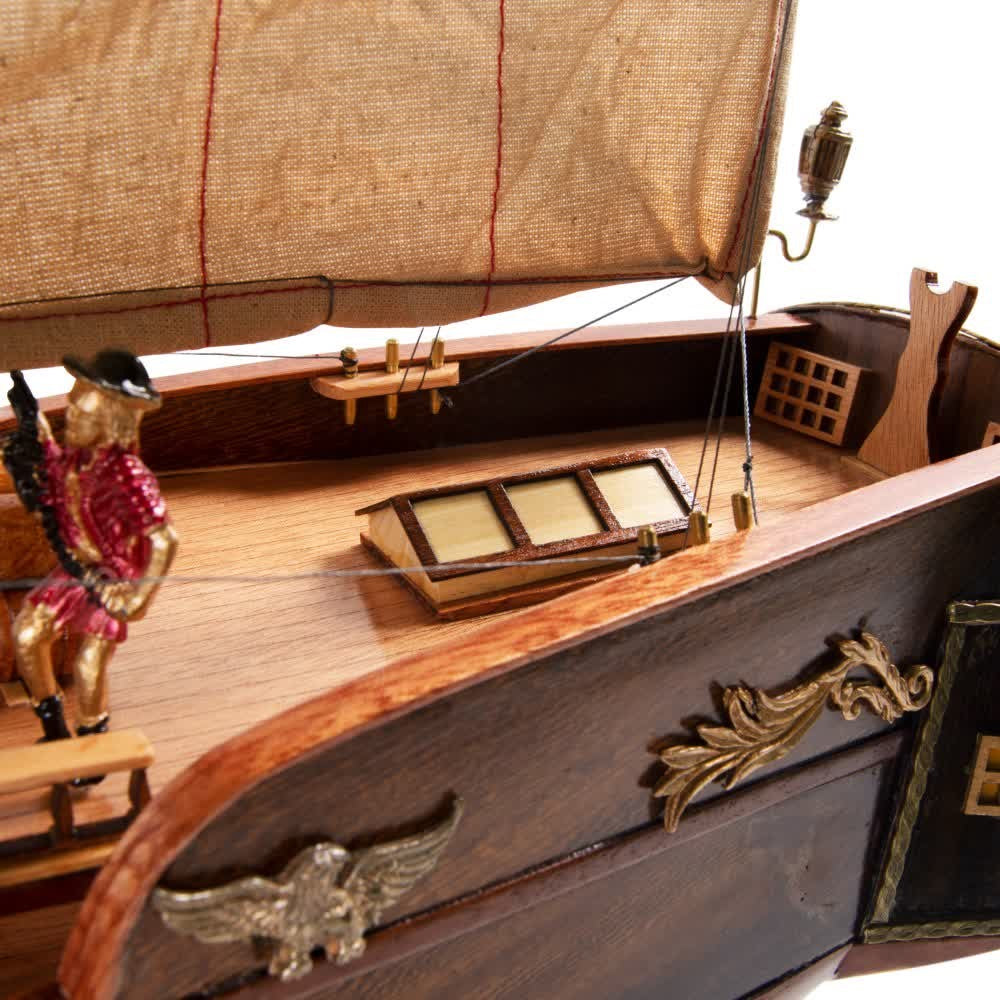 PIRATE SHIP MODEL SHIP EXCLUSIVE EDITION | High-quality | Fully Assembled Wooden Ship Models For Wholesale