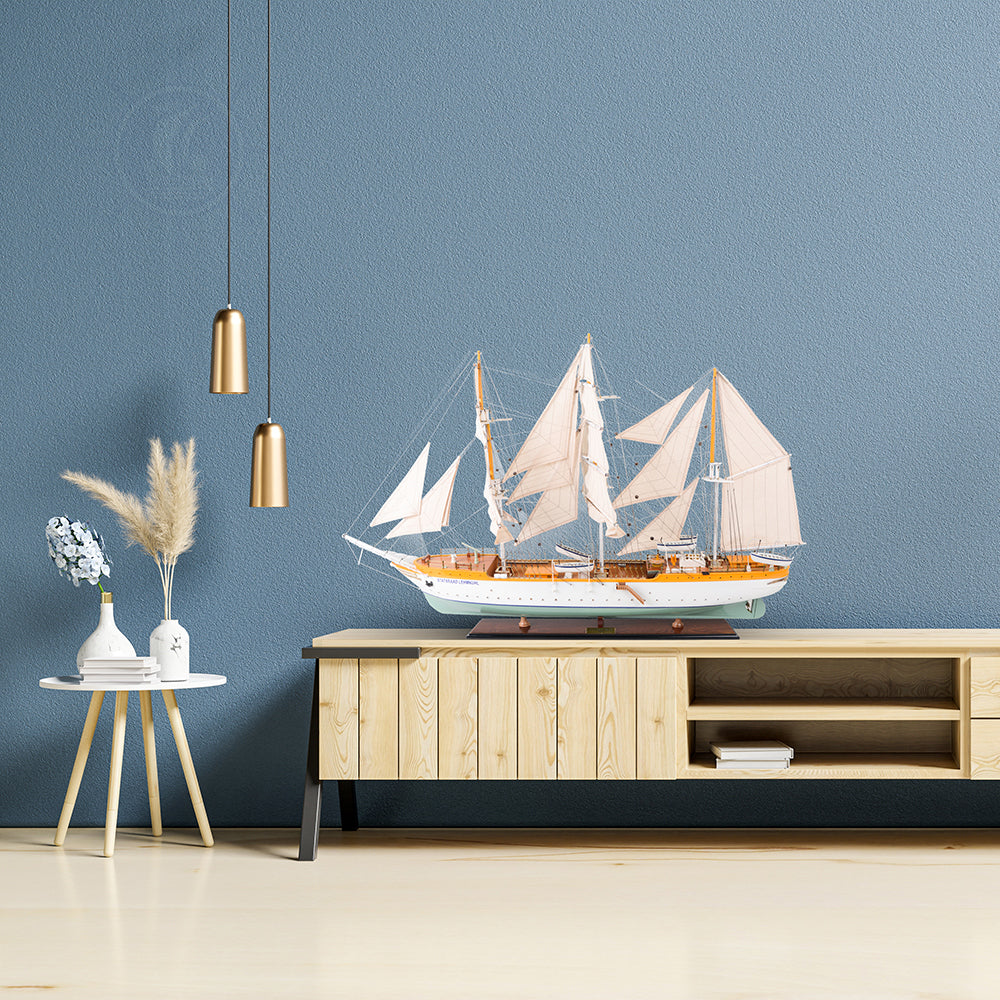 STATSRAAD LEHMKUHL NEW !!! | High-quality | Fully Assembled Wooden Ship Models For Wholesale