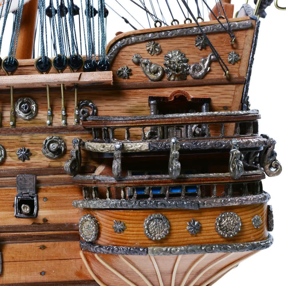 SAN FELIPE MODEL SHIP L60 | High-quality | Fully Assembled Wooden Ship Models For Wholesale