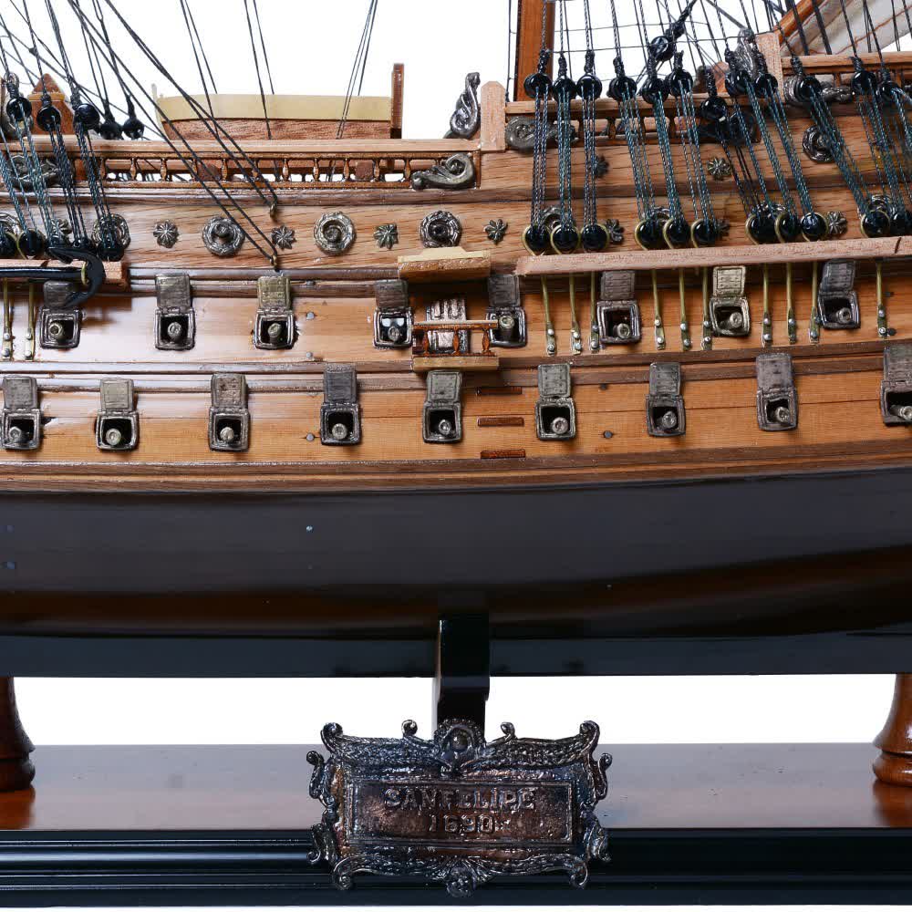 SAN FELIPE MODEL SHIP L60 | High-quality | Fully Assembled Wooden Ship Models For Wholesale