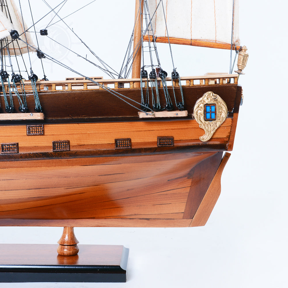 HMS ENDEAVOUR MODEL SHIP SMALL | High-quality | Fully Assembled Wooden Ship Models For Wholesale