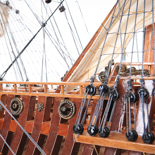 SAN FELIPE MODEL SHIP OPEN HULL L80 | High-quality | Fully Assembled Wooden Ship Models For Wholesale