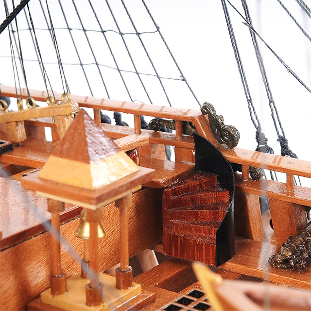 SAN FELIPE MODEL SHIP OPEN HULL L80 | High-quality | Fully Assembled Wooden Ship Models For Wholesale