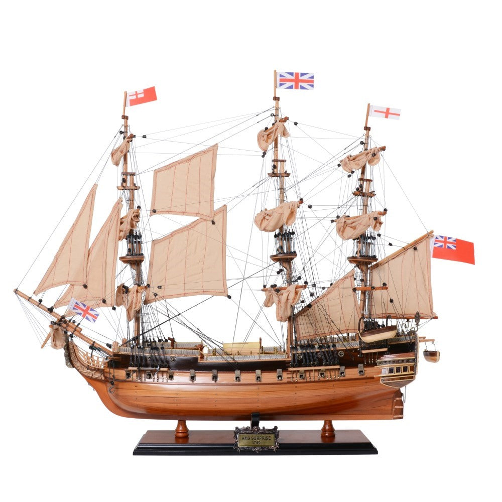 HMS SURPRISE MODEL SHIP L60 | High-quality | Fully Assembled Wooden Ship Models For Wholesale
