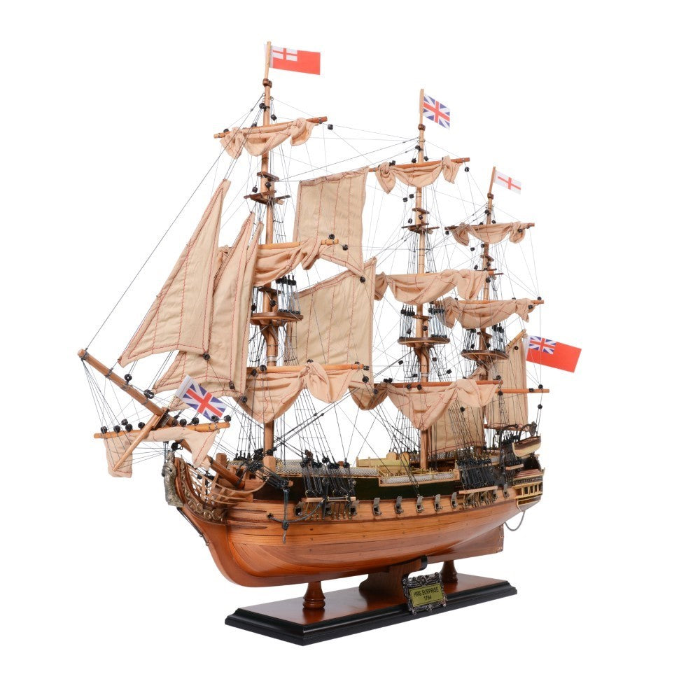 HMS SURPRISE MODEL SHIP L60 | High-quality | Fully Assembled Wooden Ship Models For Wholesale