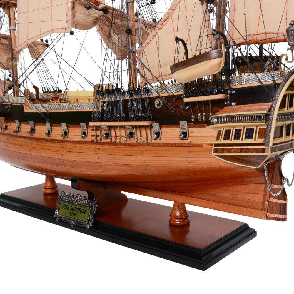 HMS SURPRISE MODEL SHIP L60 | High-quality | Fully Assembled Wooden Ship Models For Wholesale