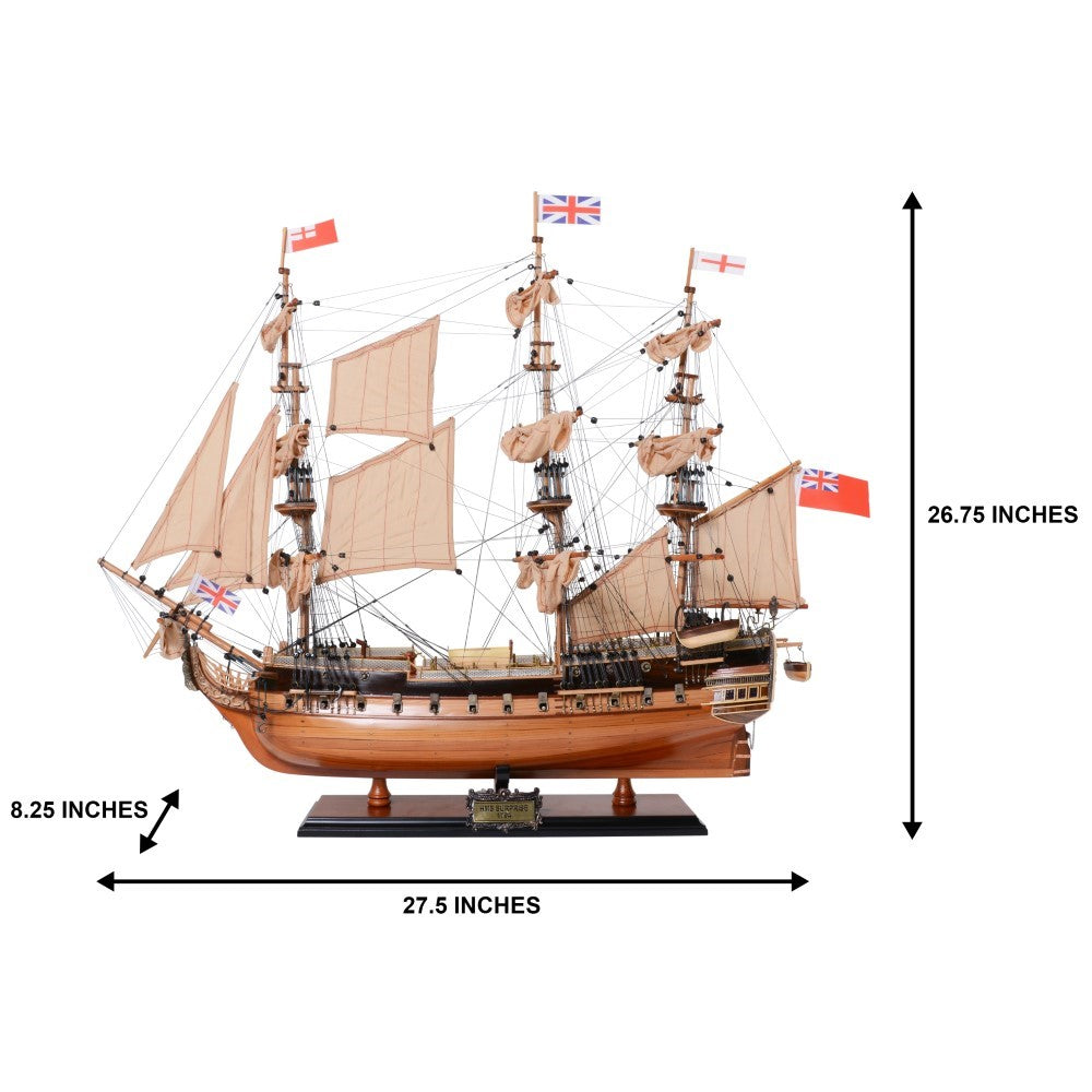 HMS SURPRISE MODEL SHIP L60 | High-quality | Fully Assembled Wooden Ship Models For Wholesale
