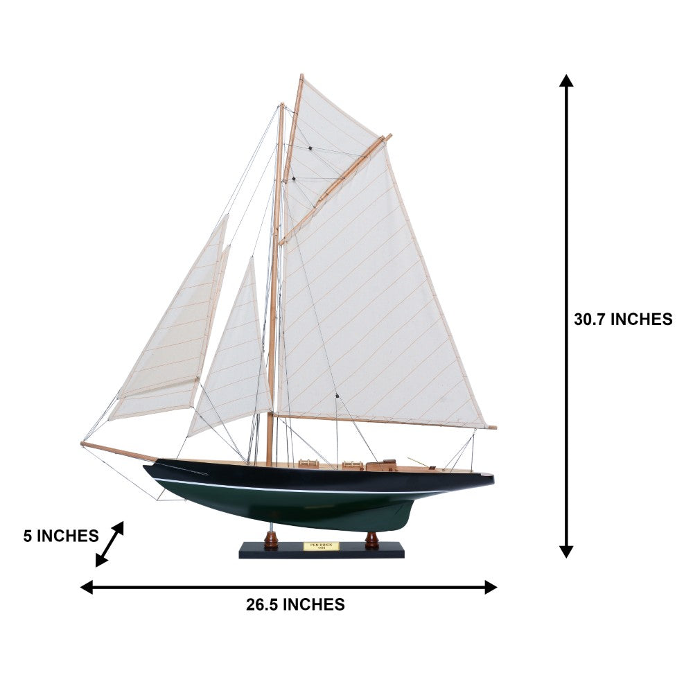 PEN DUICK PAINTED Model Yacht | Fully Assembled Wooden Ship Model For Wholesale