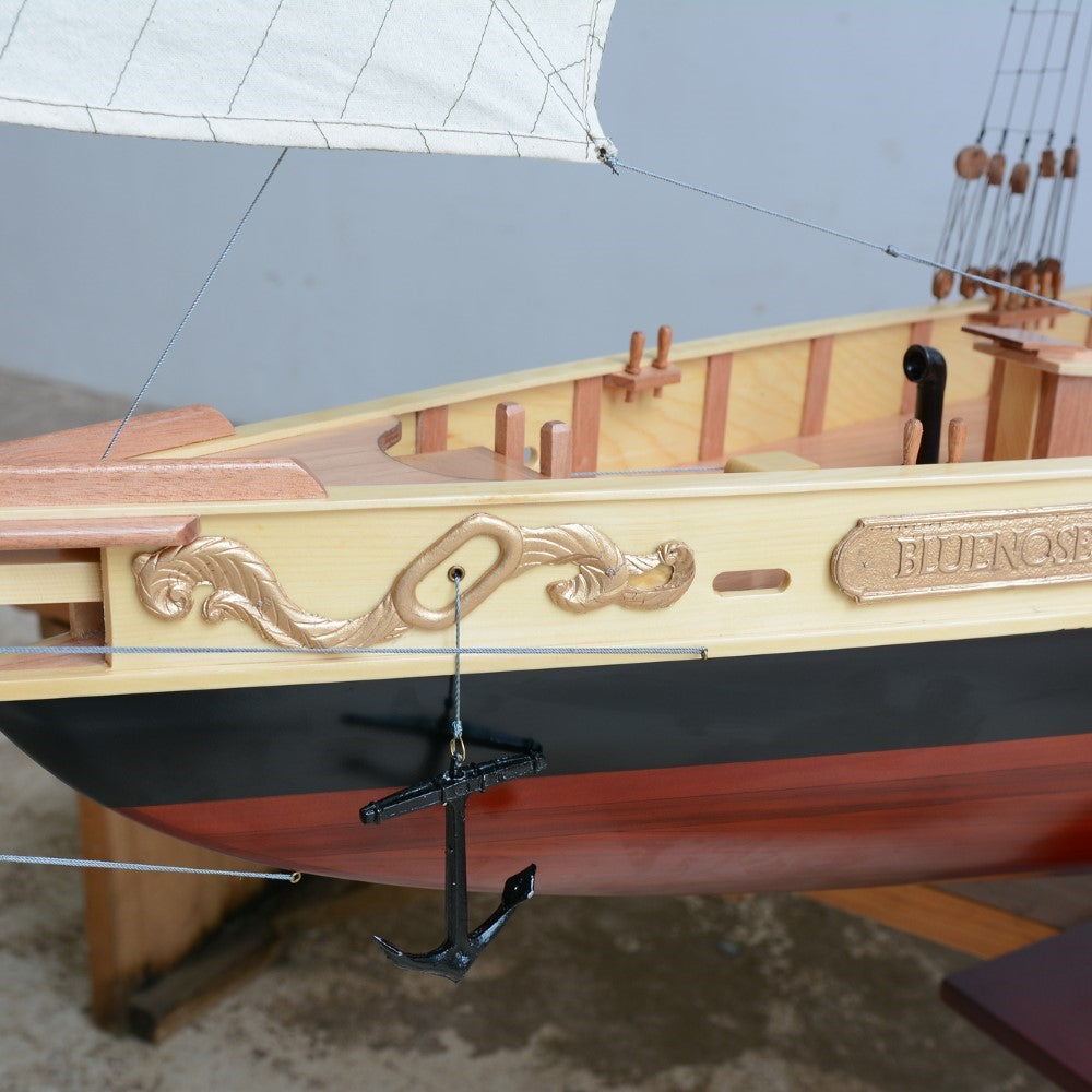 BLUENOSE II XL Model Yacht | Fully Assembled Wooden Ship Model For Wholesale
