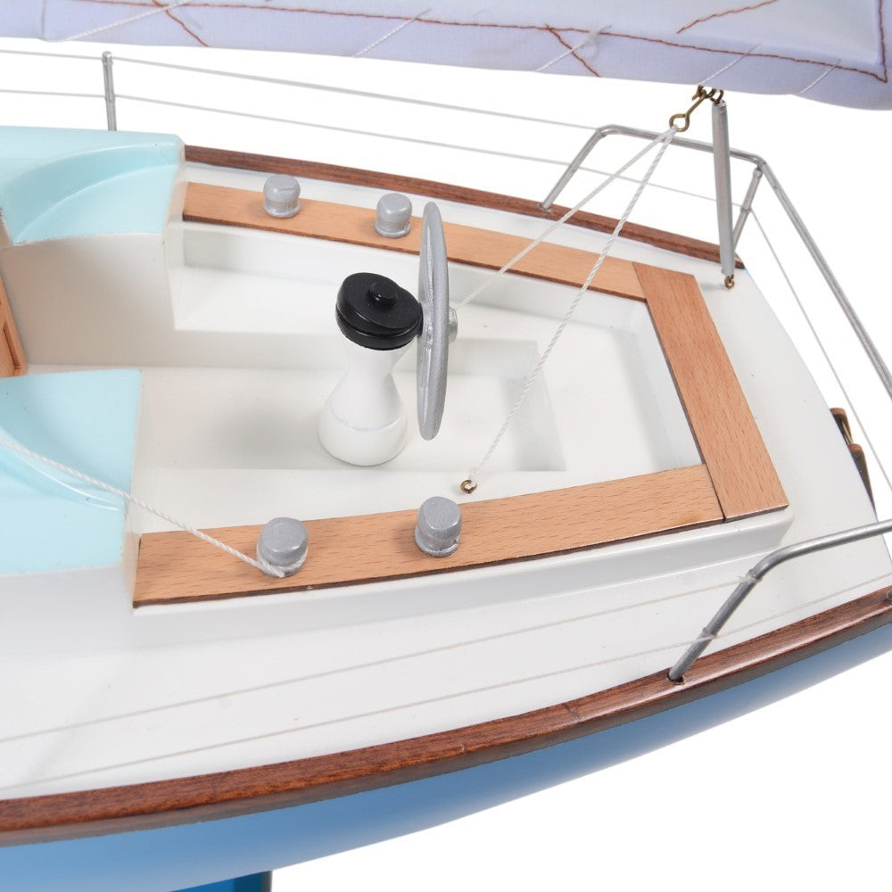 BRISTOL 35.5 Model Yacht | Partially Assembled Wooden Yacht Model For Wholesale