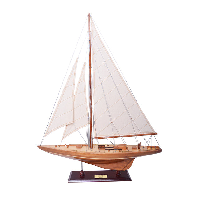 Rainbow Medium Sailboat Schooner Yacht Model 31 Inches Long