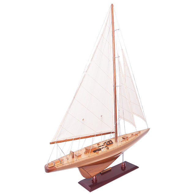 Rainbow Medium Sailboat Schooner Yacht Model 31 Inches Long