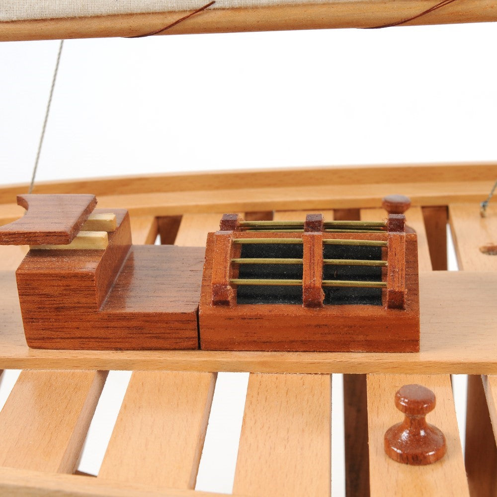 SHAMROCK (SEE THROUGH) XLARGE Model Yacht | Partially Assembled Wooden Yacht Model For Wholesale