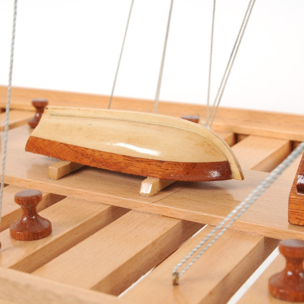 SHAMROCK (SEE THROUGH) XLARGE Model Yacht | Partially Assembled Wooden Yacht Model For Wholesale