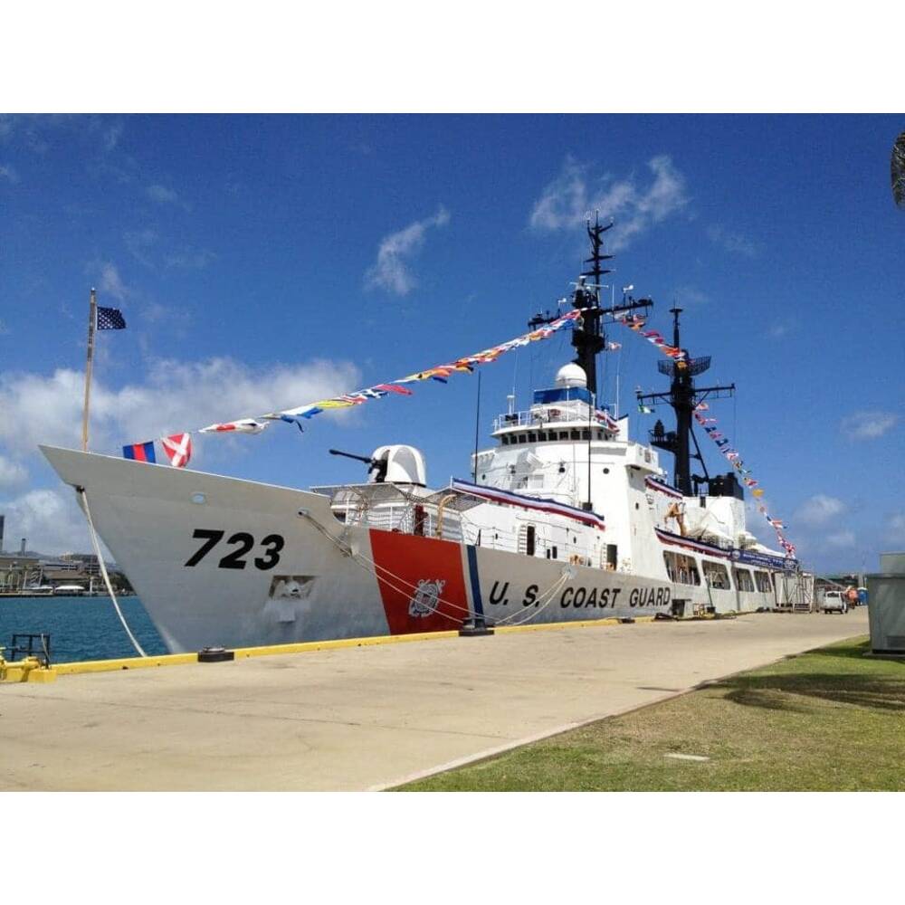 USCGC Rush WHEC-723 L91cm Ship Model