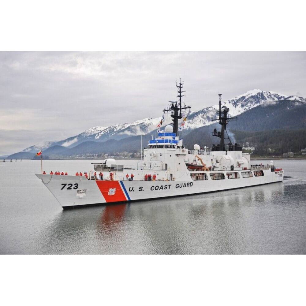 USCGC Rush WHEC-723 L91cm Ship Model