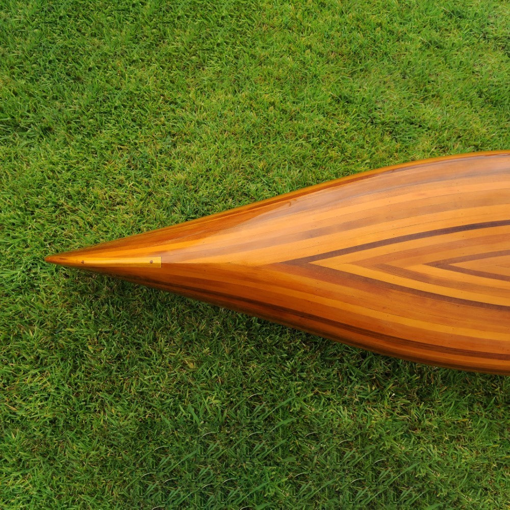 WOODEN CANOE 10 FT | Museum-quality | Fully Assembled Wooden Ship Model