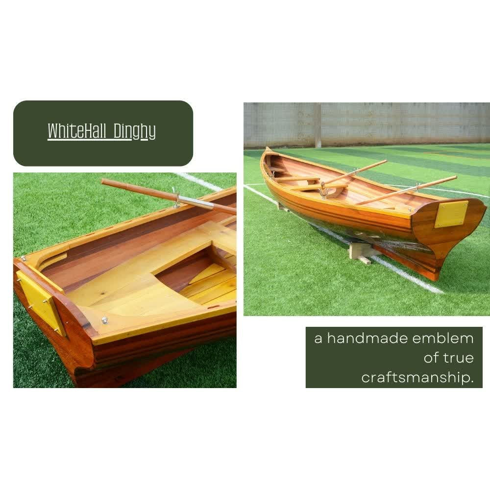 REAL WHITEHALL DINGHY | Wooden Kayak | Boat | Canoe with Paddles for fishing and water sports For Wholesale