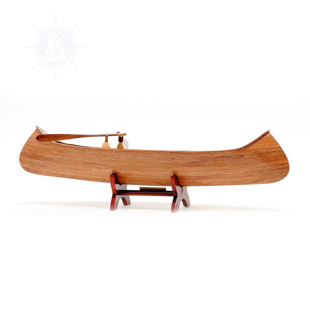 INDIAN GIRL CANOE MODEL BOAT | High-quality | Fully Assembled Wooden Model boats For Wholesale