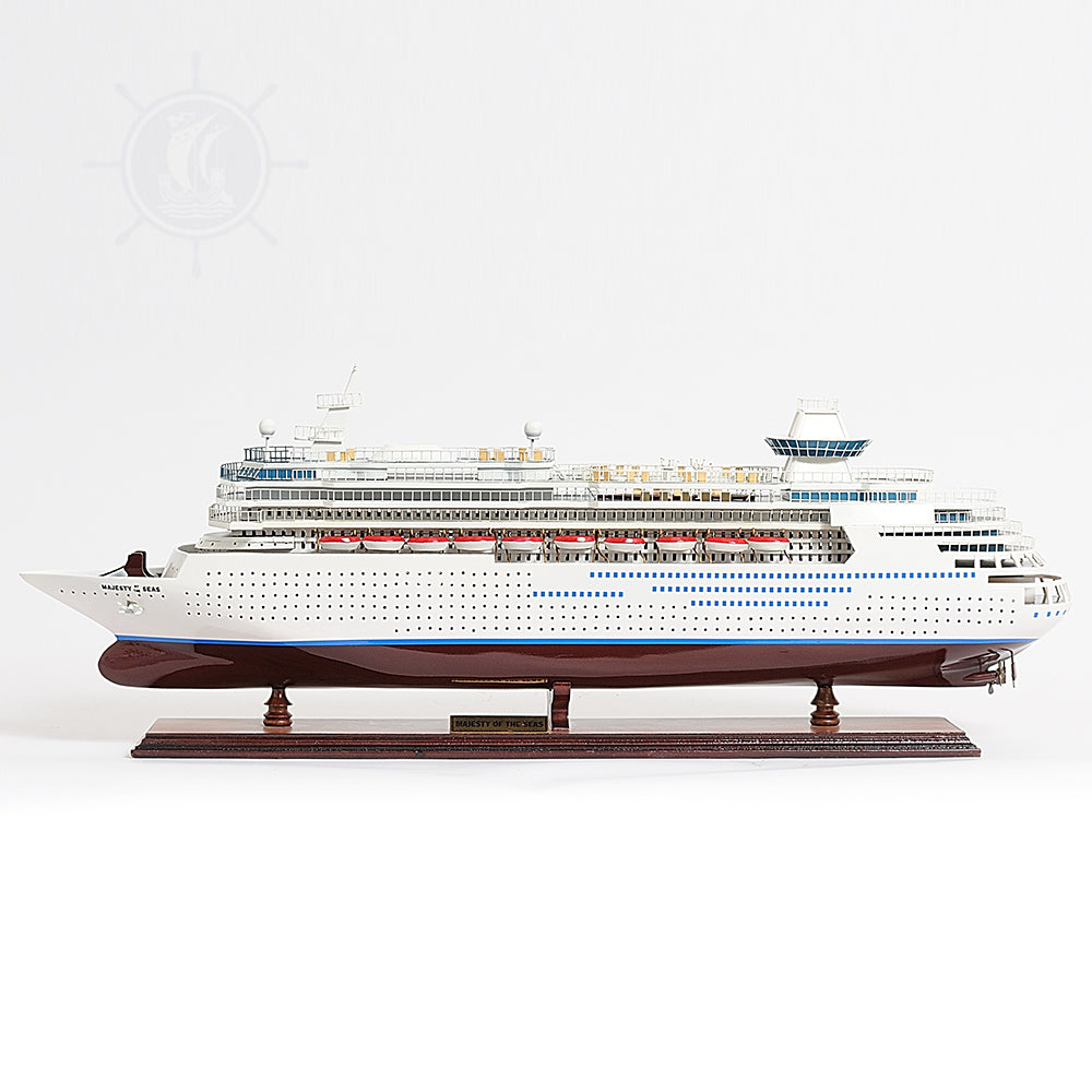 MAJESTY OF THE SEAS CRUISE SHIP MODEL | High-quality Cruiser| Fully Assembled Wooden Model Ship For Wholesale