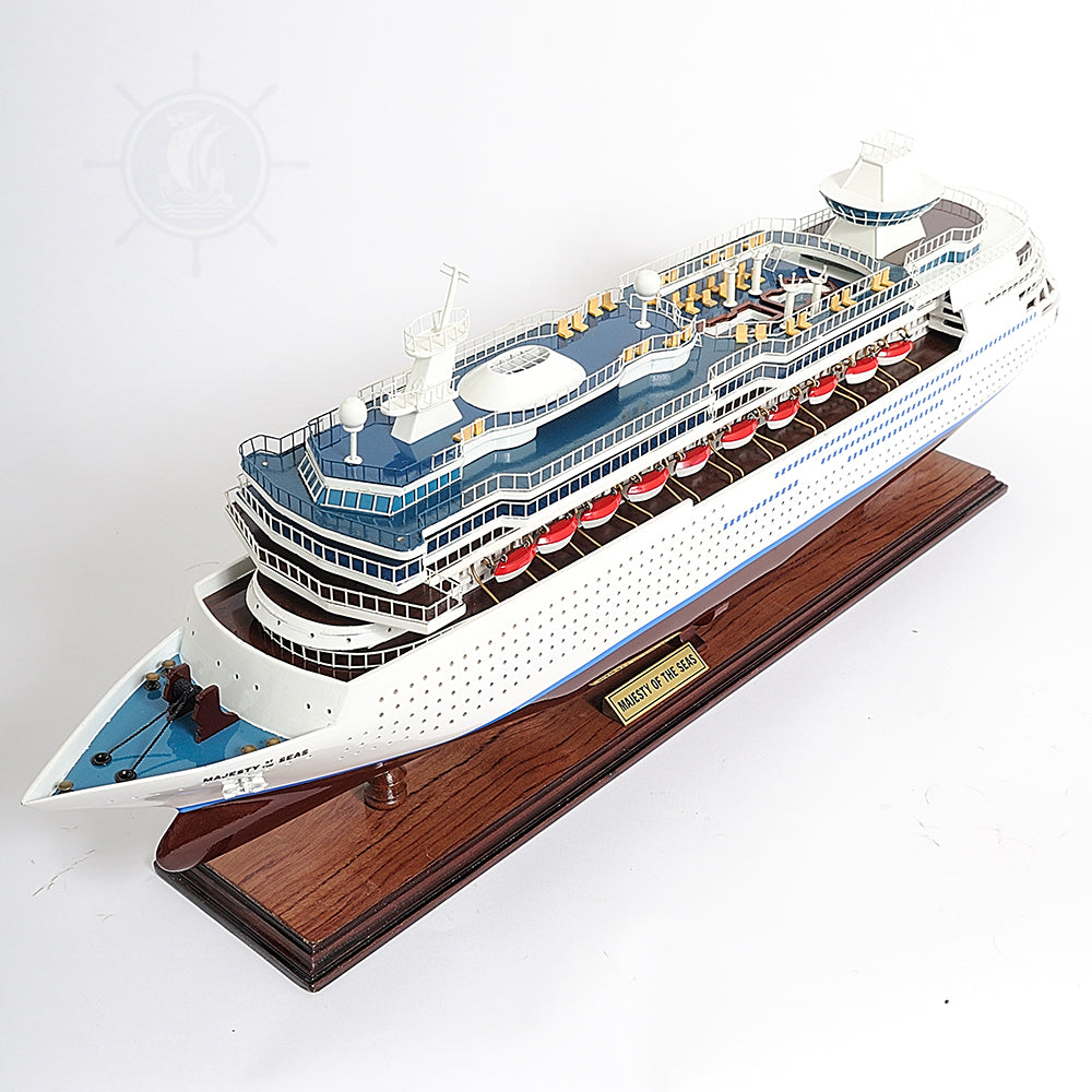 MAJESTY OF THE SEAS CRUISE SHIP MODEL | High-quality Cruiser| Fully Assembled Wooden Model Ship For Wholesale