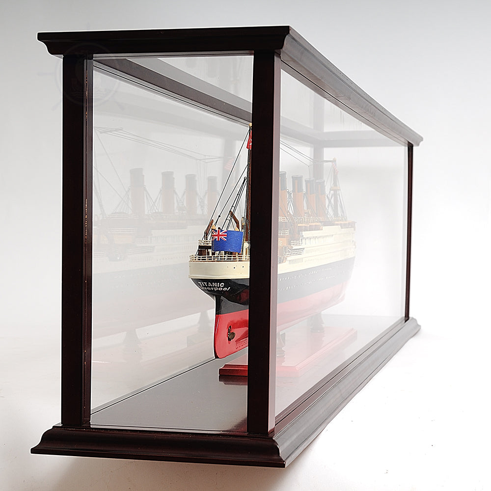 CRUISER DISPLAY CASE | HIGH QUALITY DISPLAY CASE FOR MODEL SHIP | Multi sizes and style available For Wholesale