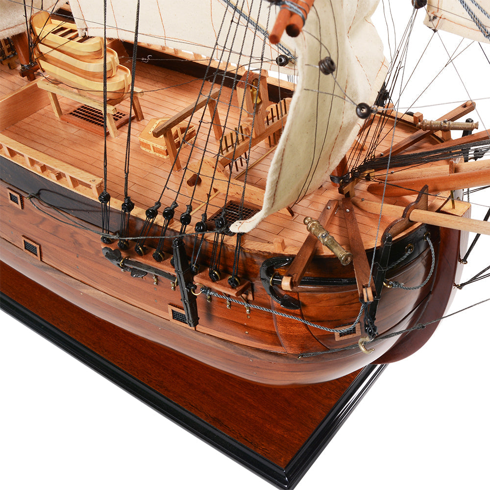 HMS Endeavour Historic Ship Model| High-Quality