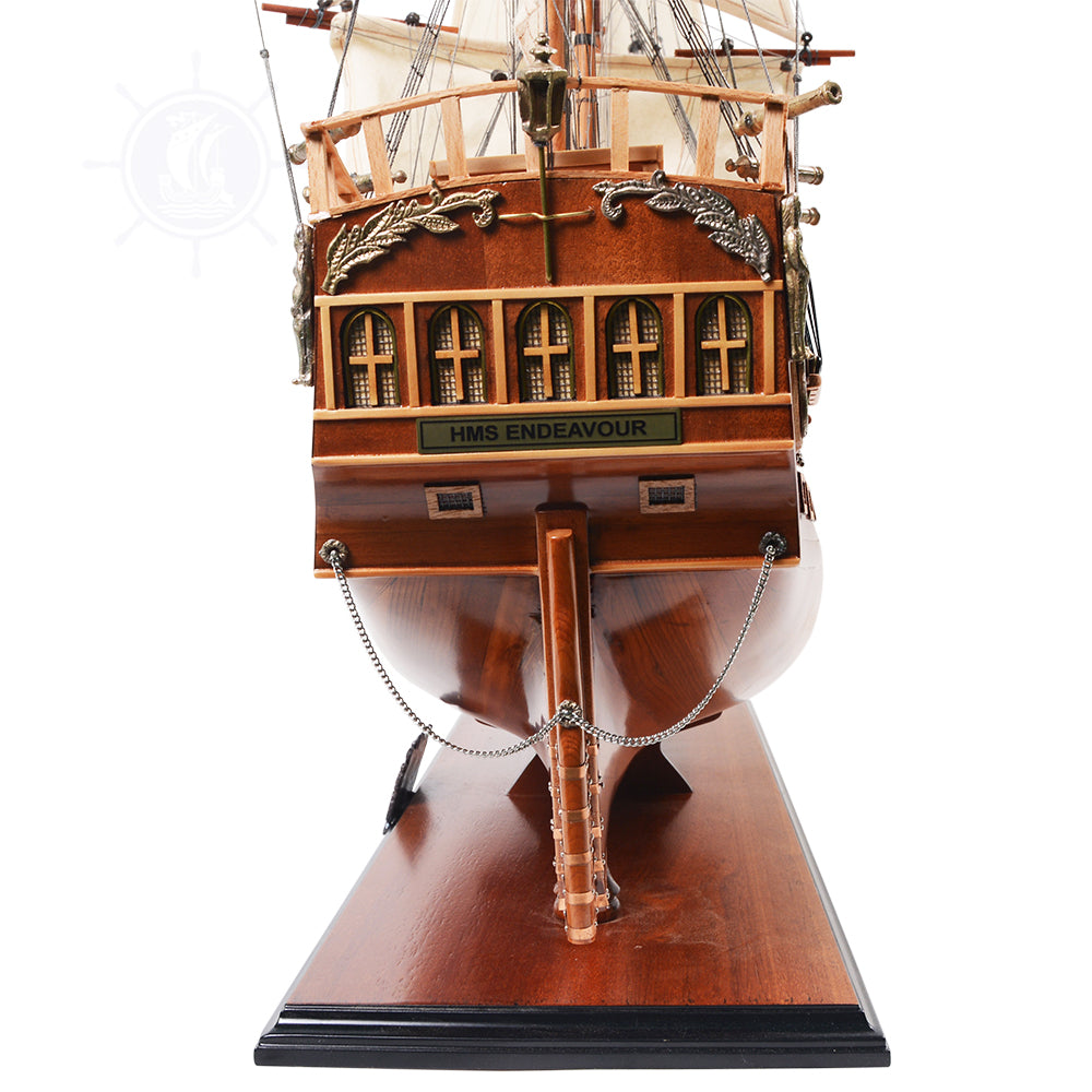 HMS Endeavour Historic Ship Model| High-Quality