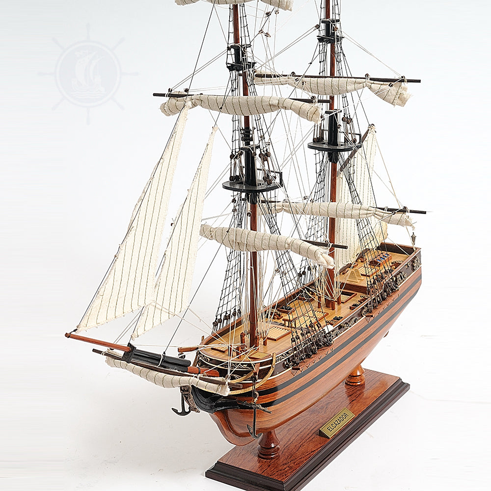 THE EL CAZADOR MODEL SHIP | High-quality | Fully Assembled Wooden Ship Models For Wholesale