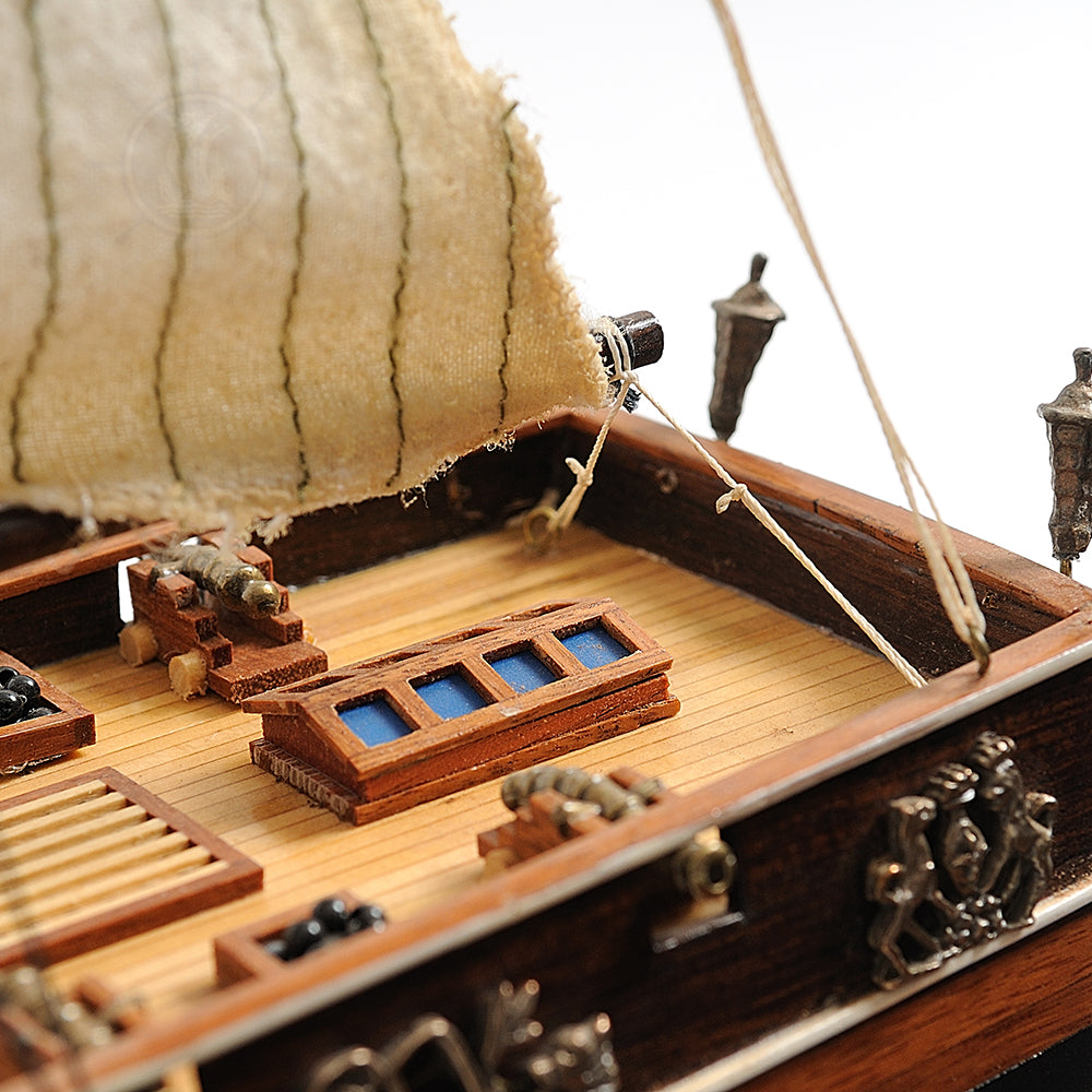 THE EL CAZADOR MODEL SHIP | High-quality | Fully Assembled Wooden Ship Models For Wholesale