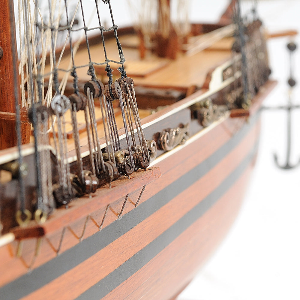 THE EL CAZADOR MODEL SHIP | High-quality | Fully Assembled Wooden Ship Models For Wholesale