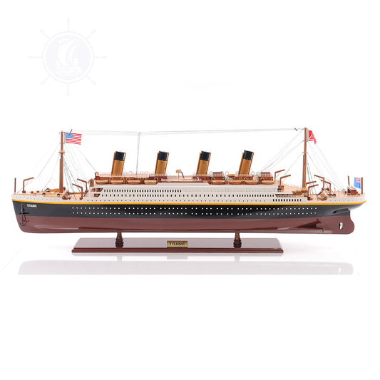 TITANIC CRUISE SHIP MODEL PAINTED | High-quality Cruiser| Fully Assembled Wooden Model Ship For Wholesale