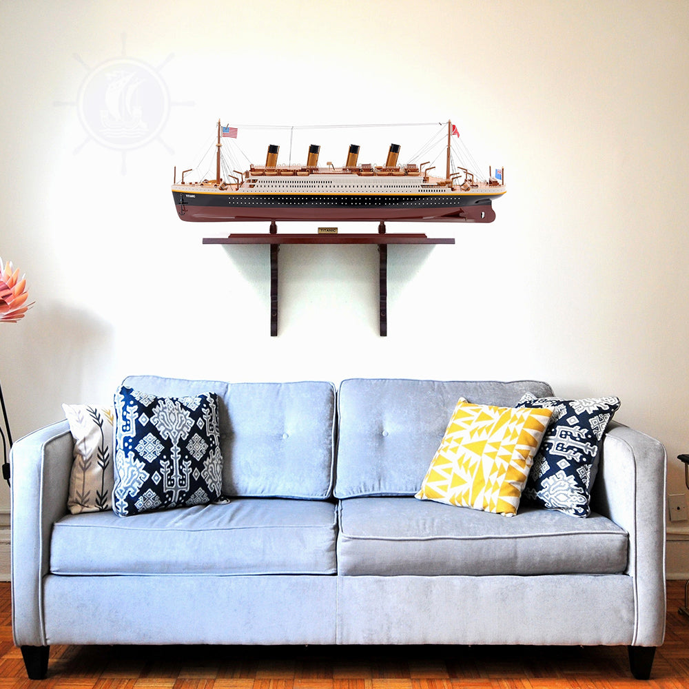 TITANIC CRUISE SHIP MODEL PAINTED | High-quality Cruiser| Fully Assembled Wooden Model Ship For Wholesale