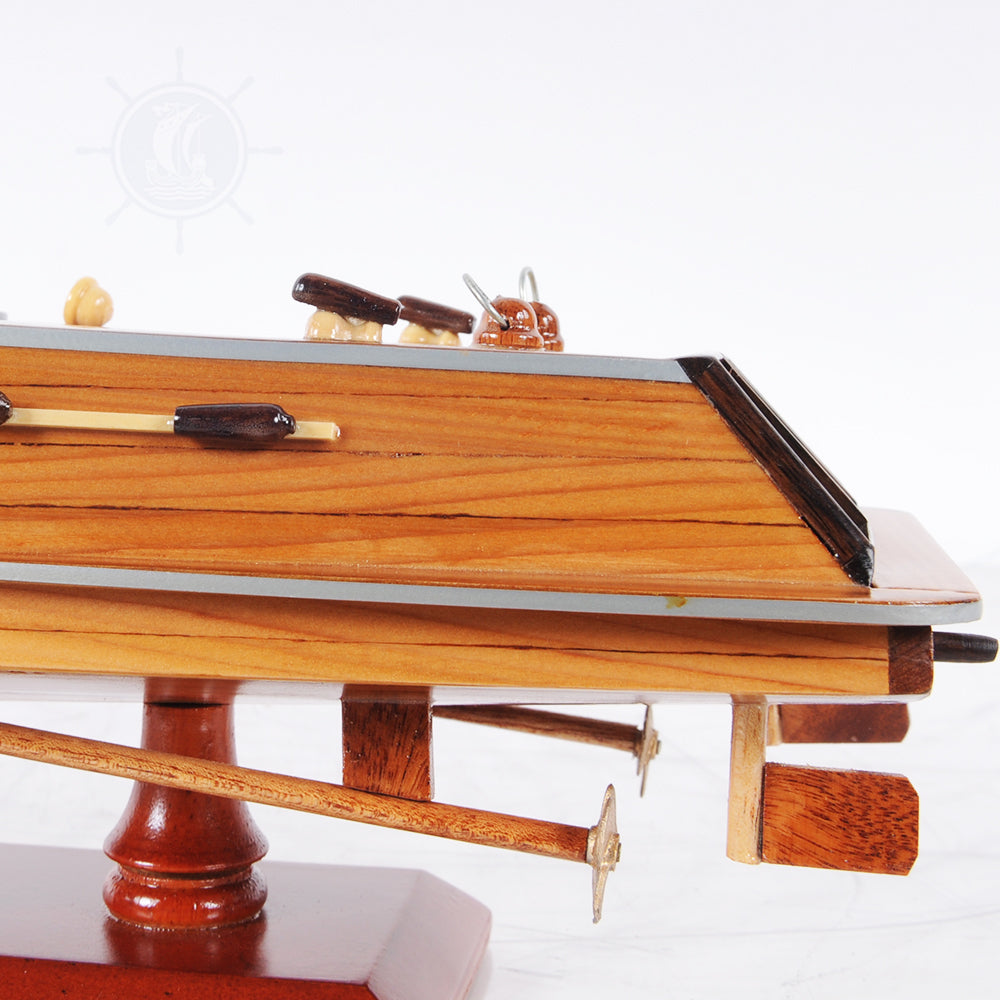RUNABOUT L40 MODEL BOAT | High-quality | Fully Assembled Wooden Model boats For Wholesale
