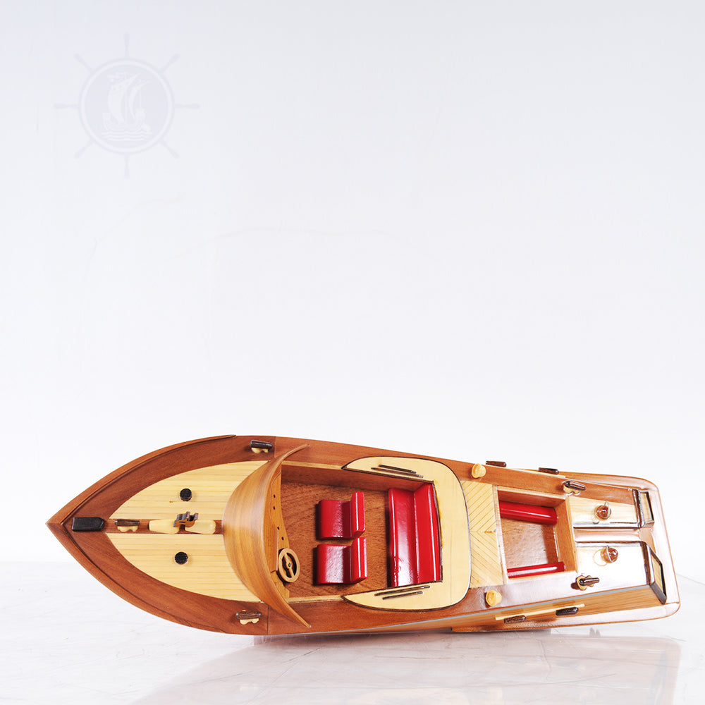 RUNABOUT L40 MODEL BOAT | High-quality | Fully Assembled Wooden Model boats For Wholesale