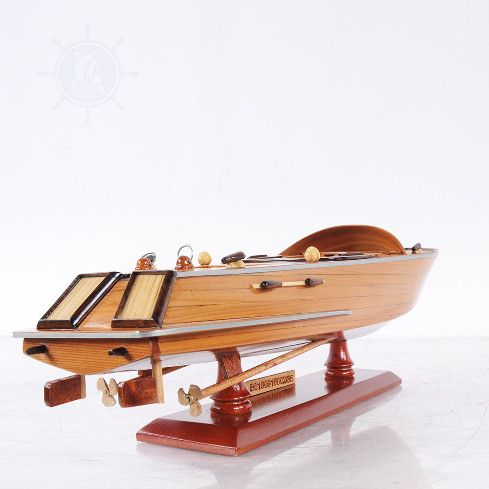 RUNABOUT L40 MODEL BOAT | High-quality | Fully Assembled Wooden Model boats For Wholesale
