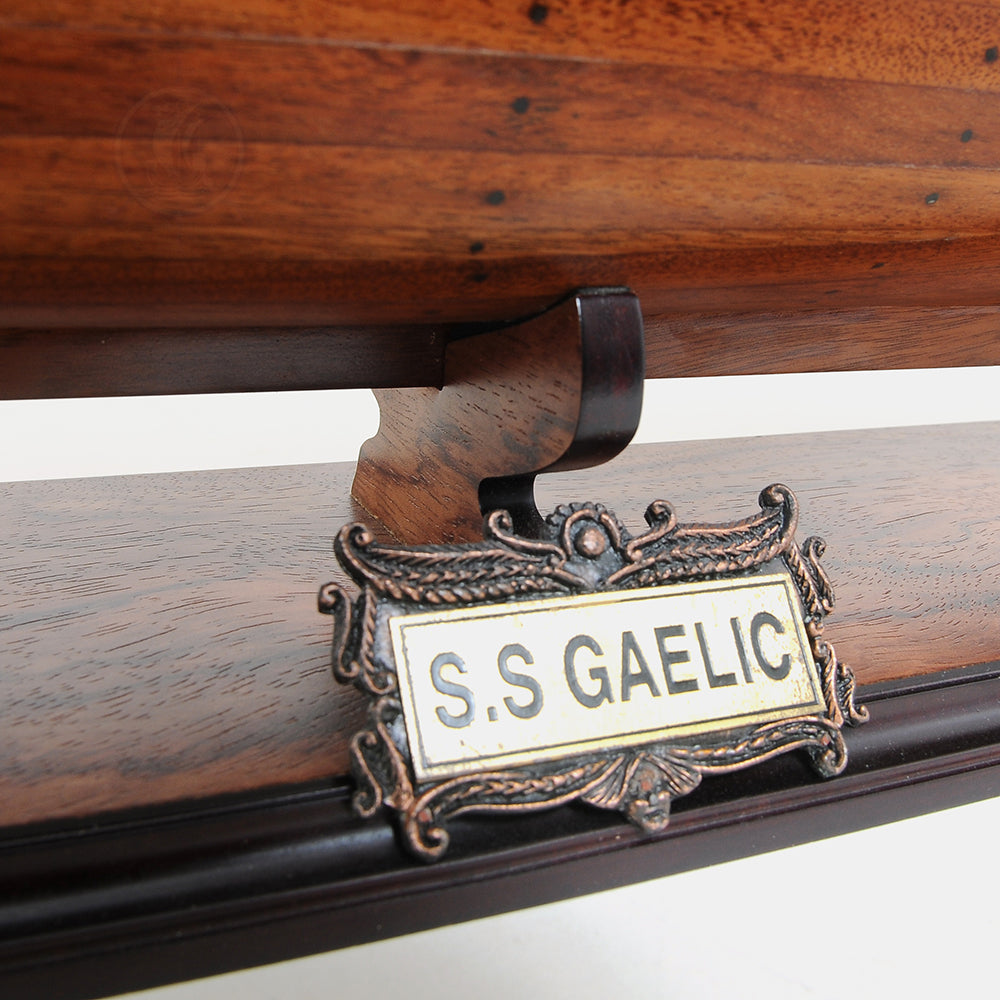S.S GAELIC MODEL SHIP L80 | High-quality | Fully Assembled Wooden Ship Models For Wholesale