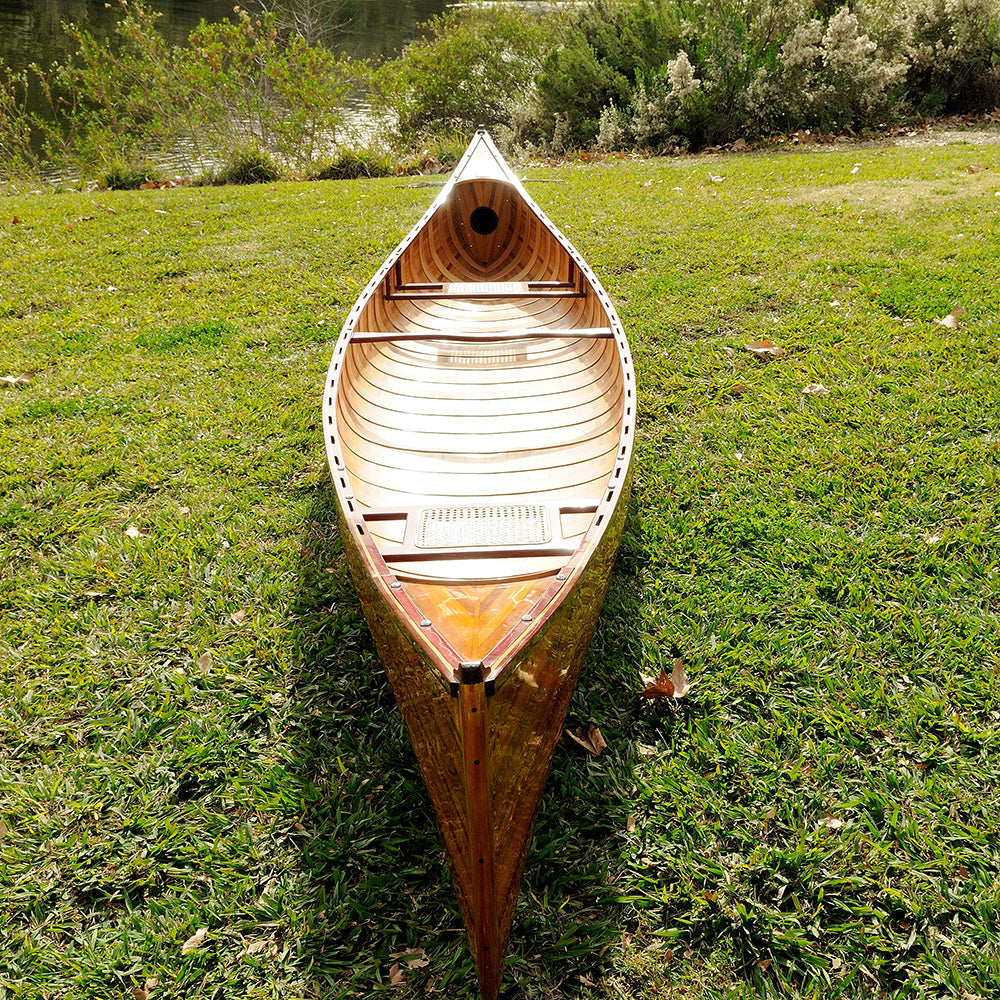CANOE WITH RIBS 16' | Wooden Kayak | Boat | Canoe with Paddles for fishing and water sports For Wholesale