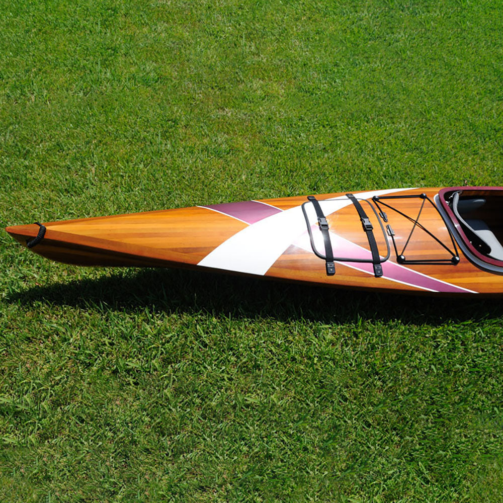 KAYAK WITH STRIPES 2 - 15 FEET LONG | Wooden Kayak | Boat | Canoe with Paddles for fishing and water sports For Wholesale