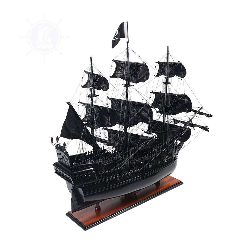 BLACK PEARL PIRATE SHIP MODEL SHIP L80 | High-quality | Fully Assembled Wooden Ship Models For Wholesale