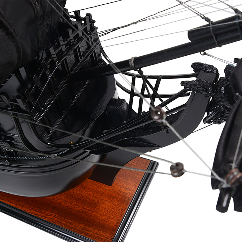 BLACK PEARL PIRATE SHIP MODEL SHIP L80 | High-quality | Fully Assembled Wooden Ship Models For Wholesale