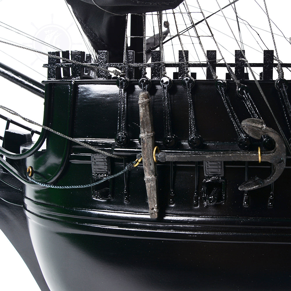 BLACK PEARL PIRATE SHIP MODEL SHIP L80 | High-quality | Fully Assembled Wooden Ship Models For Wholesale